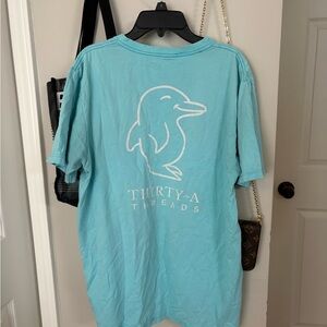Thirty-A Threads Blue T-Shirt